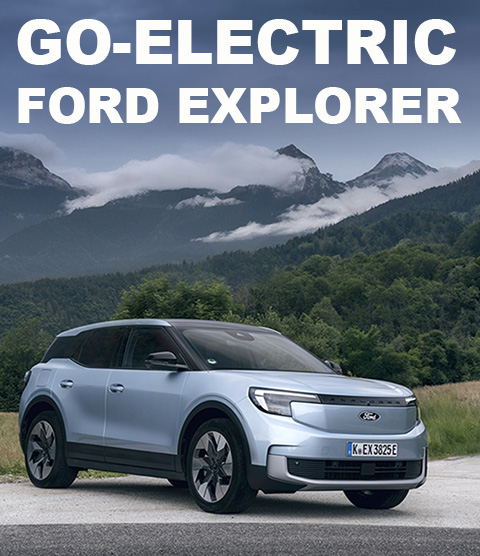 FORD EXPLORER ARCTIC BLUE White