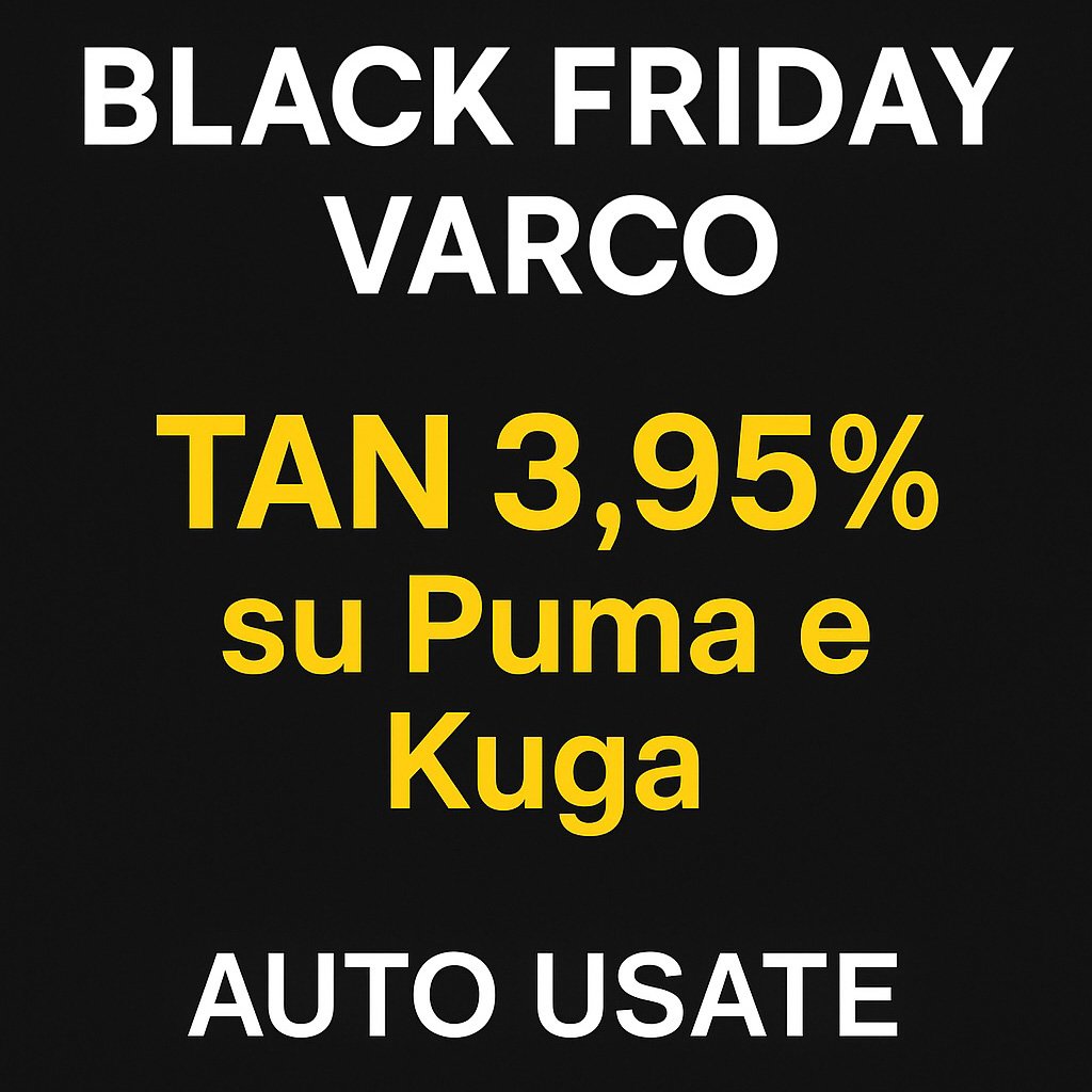 Black Friday Usato 2025