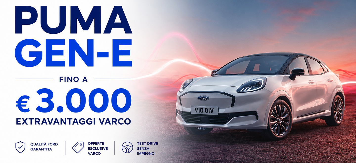 Ford Puma Gen E VARCO Banner 202606